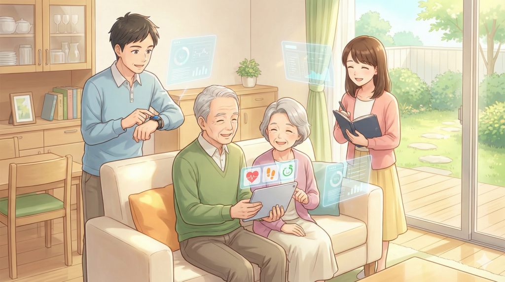 STEP1 親の健康状態を見える化し要介護認定前に必要な備え