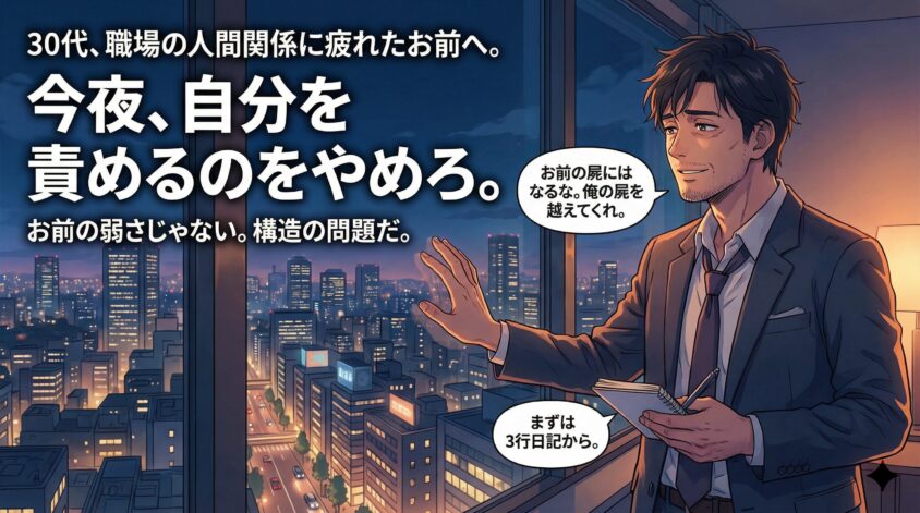 まとめ:今夜、自分を責めるのをやめろ