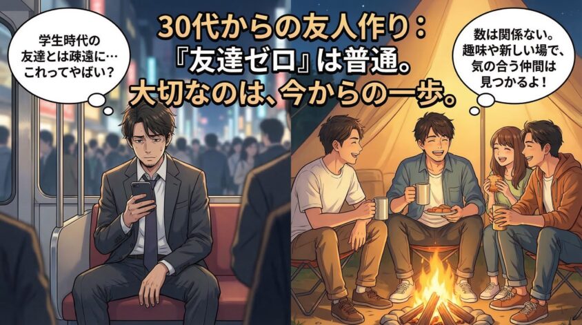 まとめ:30代男性で友達ゼロでも普通だが放置せず向き合うことが大切