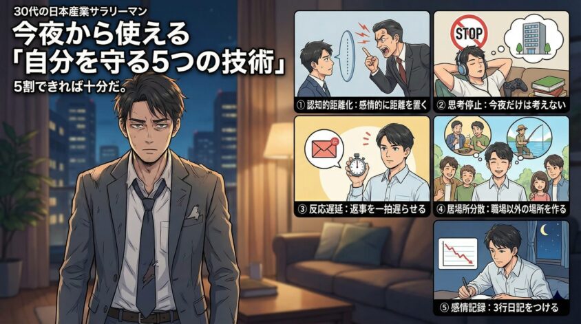 今夜から使える「自分を守る5つの技術」