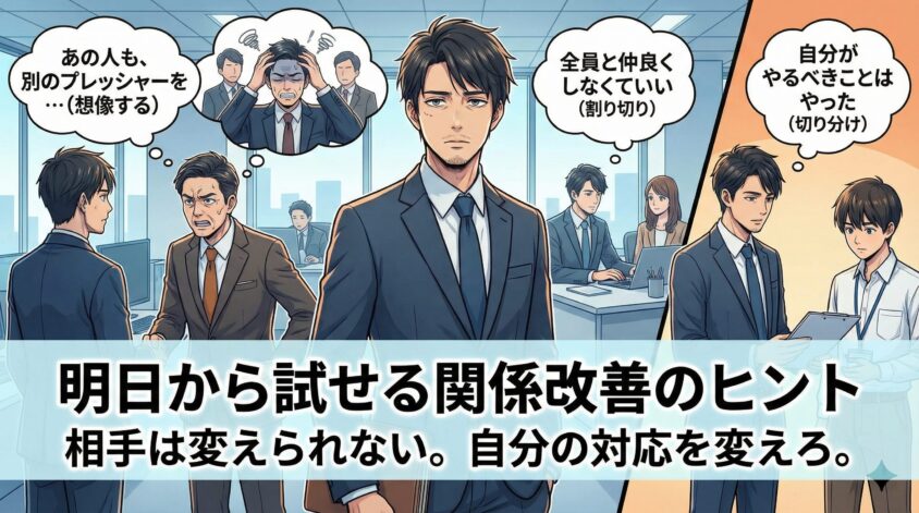 相手別・明日から試せる関係改善のヒント