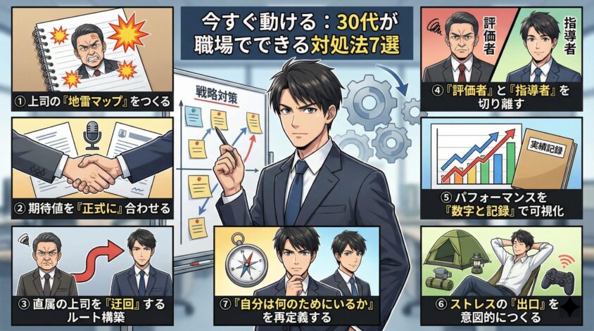 今すぐ動ける：30代が職場でできる対処法7選