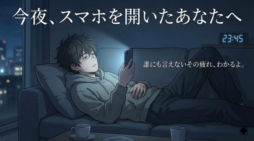 はじめに:今夜、スマホを開いたあなたへ