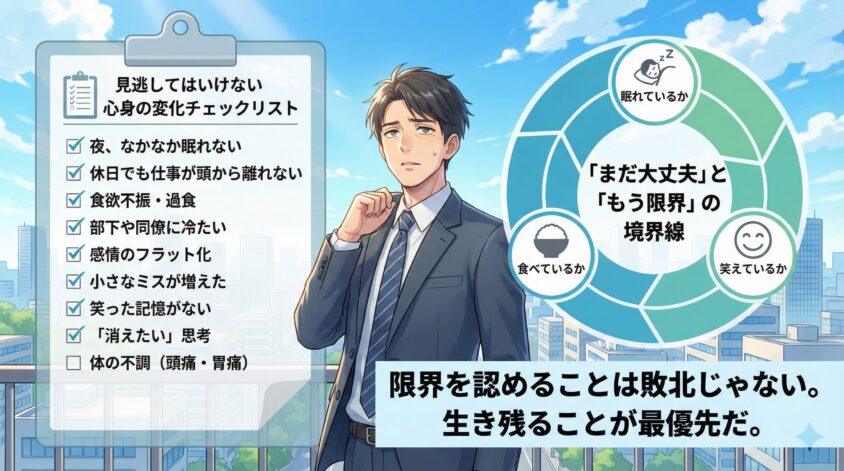 限界に近づいているサイン——今、自分はどのステージにいるか