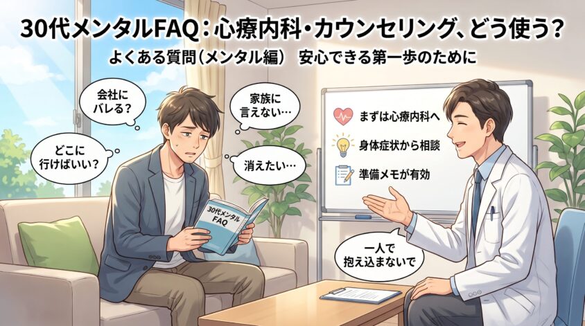 よくある質問（30代メンタル編）